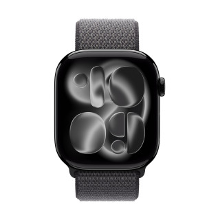 Apple MFFN4ZM/A accessoire intelligent à porter sur soi Bande Gris foncé Nylon, Polyester recyclé, Spandex
