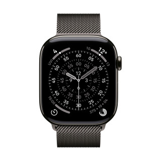 Apple MGJ64ZM/A accessoire intelligent à porter sur soi Bande Couleur ardoise Acier inoxydable