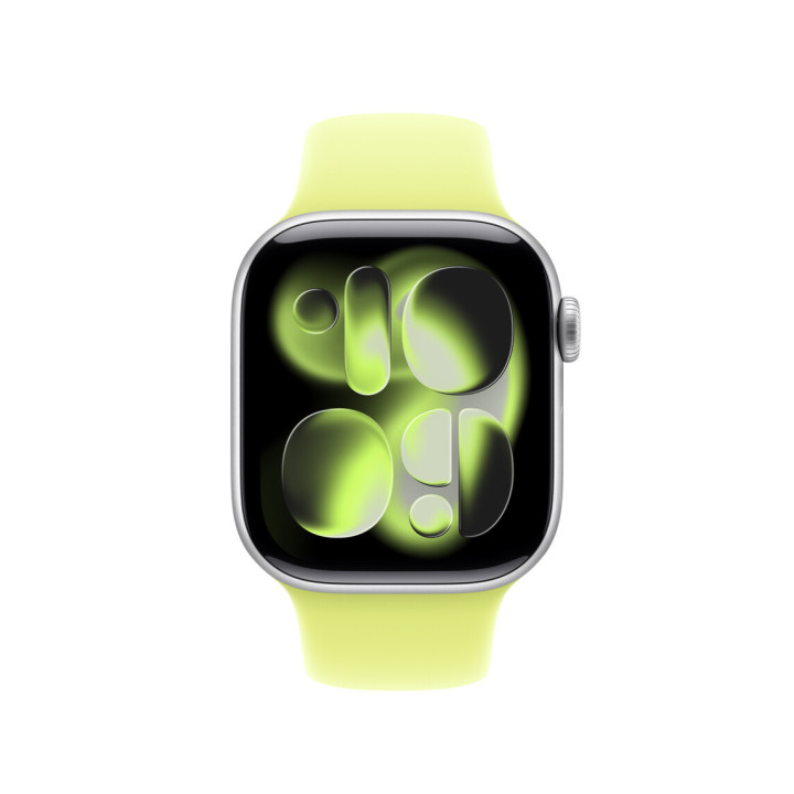 Apple MFGD4ZM/A accessoire intelligent à porter sur soi Bande Jaune Fluoroélastomère