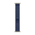 Apple MFT74ZM/A accessoire intelligent à porter sur soi Bande Bleu Titane, Polyester, Spandex, Nylon