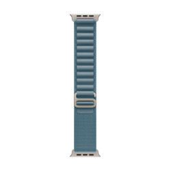 Apple MFTK4ZM/A accessoire intelligent à porter sur soi Bande Bleu Titane, Polyester, Spandex