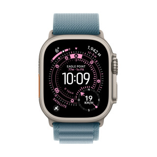 Apple MG9K4ZM/A accessoire intelligent à porter sur soi Bande Bleu Titane, Polyester, Spandex