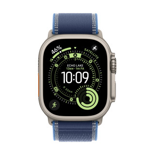 Apple MG9R4ZM/A accessoire intelligent à porter sur soi Bande Bleu Titane, Polyester, Spandex, Nylon