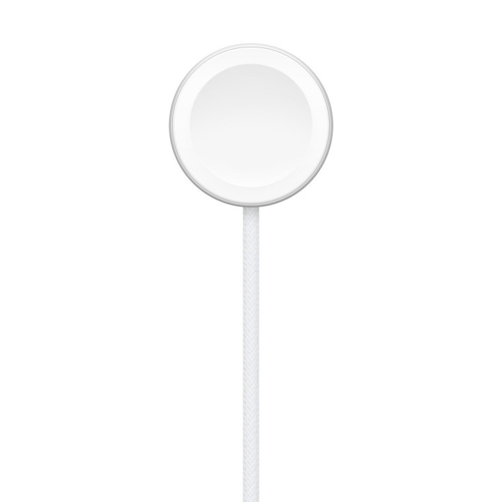 Apple MT0H3ZM/A chargeur d'appareils mobiles Smartwatch Blanc USB Recharge sans fil Charge rapide Intérieure