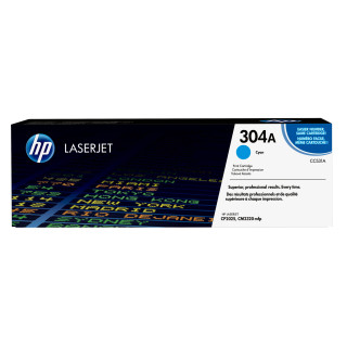 HP 304A toner LaserJet cyan authentique