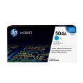 HP 504A toner LaserJet cyan authentique