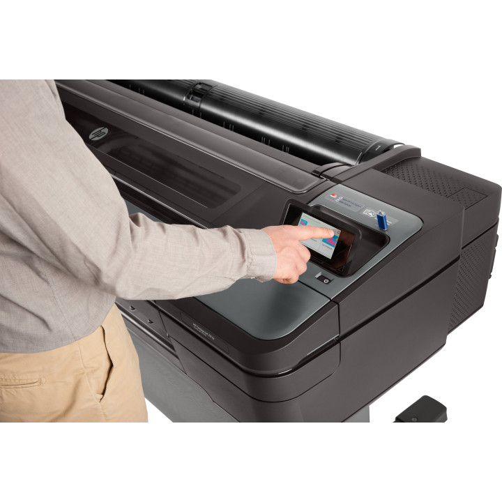 HP Designjet Imprimante Z9+dr PostScript de 44 pouces avec coupe-bordures verticales
