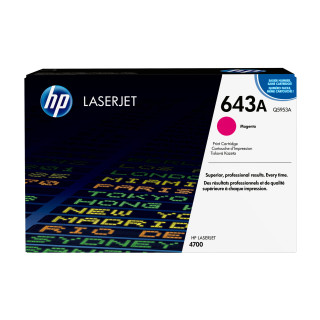 HP 643A toner LaserJet magenta authentique