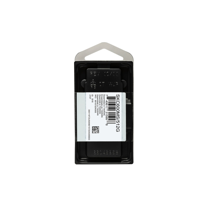 Kingston Technology SSD KC600 SATA3 mSATA de 512 Go
