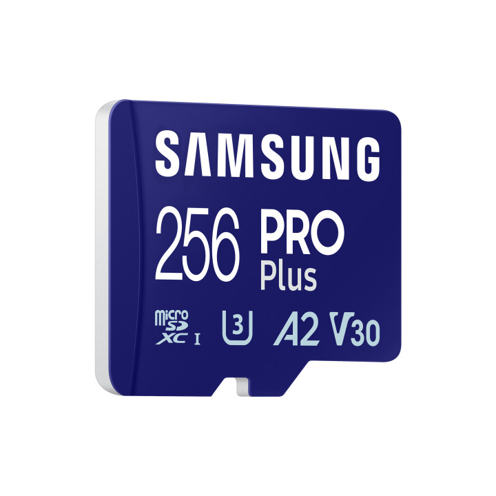Samsung PRO Plus MB-MD256SA/EU mémoire flash 256 Go MicroSDXC UHS-I Classe 3