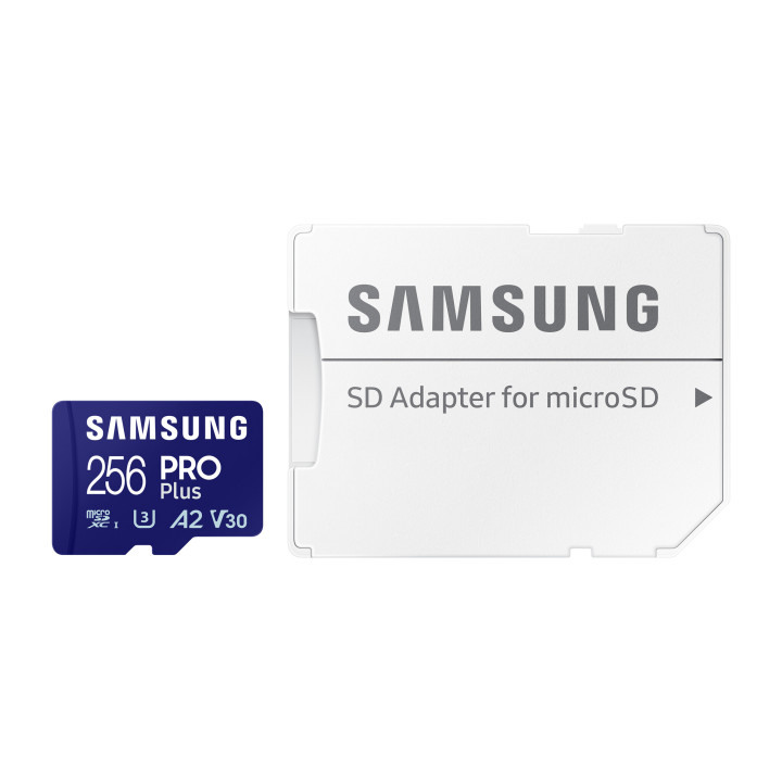 Samsung PRO Plus MB-MD256SA/EU mémoire flash 256 Go MicroSDXC UHS-I Classe 3