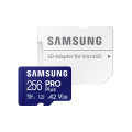 Samsung PRO Plus MB-MD256SA/EU mémoire flash 256 Go MicroSDXC UHS-I Classe 3