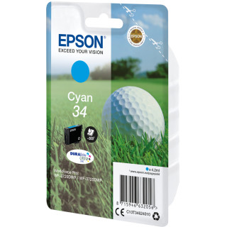 Epson Golf ball Encre cyan DURABrite Ultra Balle de golf 34