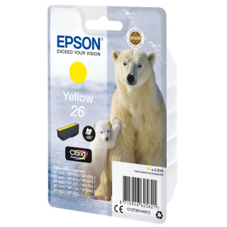 Epson Polar bear Encre jaune Claria Premium Ours Polaire 26