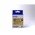Epson Satin Ribbon – Gold/Black 12mm(5m) – LK-4KBK