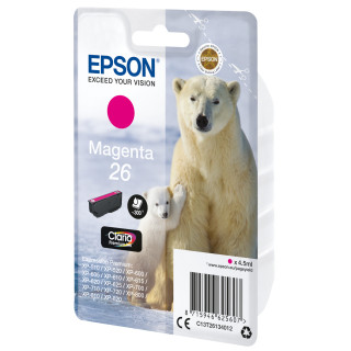 Epson Polar bear Encre magenta Claria Premium Ours Polaire 26
