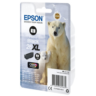 Epson Polar bear Encre noire photo Claria Premium Ours Polaire 26XL