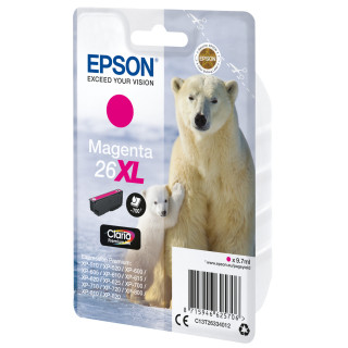 Epson Polar bear Encre magenta Claria Premium Ours Polaire 26XL