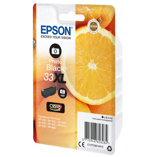 Epson Oranges Encre noire photo Claria Premium 33XL