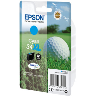 Epson Golf ball Encre cyan DURABrite Ultra Balle de golf 34XL