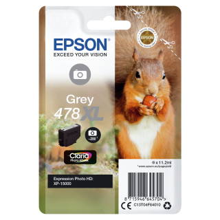 Epson Squirrel Encre grise Claria Photo HD Écureuil 478XL