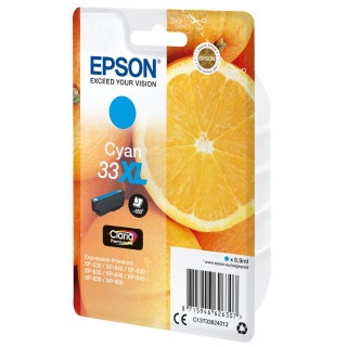 Epson Oranges Encre cyan Claria Premium 33XL