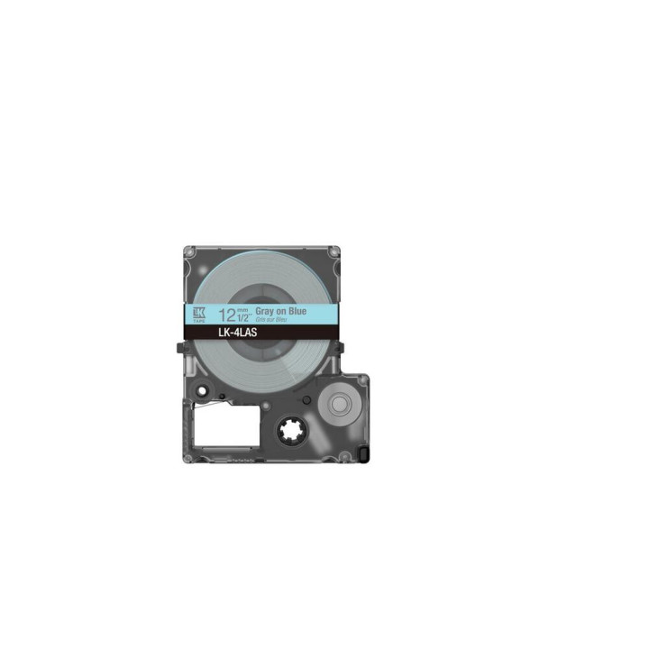 Epson Colour Tape – Blue/Grey 12mm(8m) – LK-4LAS