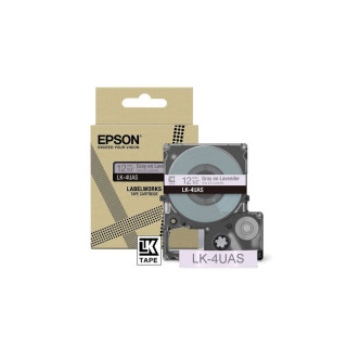 Epson Colour Tape – Lavender/Grey 12mm(8m) – LK-4UAS