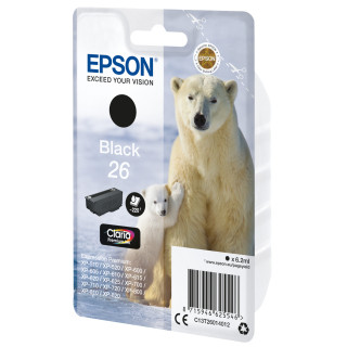 Epson Polar bear Encre noire Claria Premium Ours Polaire 26