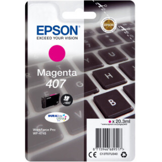 Epson Encre magenta DURABrite Ultra Clavier 407L