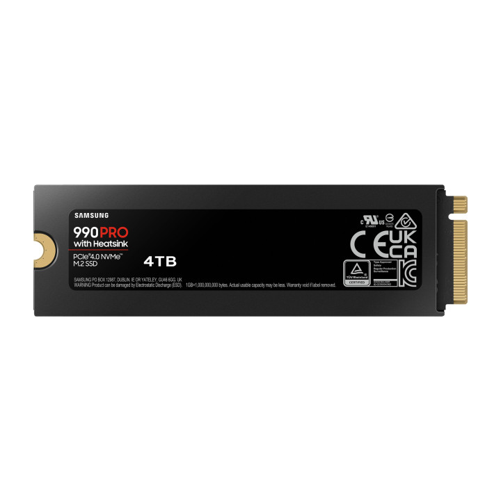Samsung 990 Pro 4 To M.2 PCI Express 4.0 NVMe V-NAND TLC