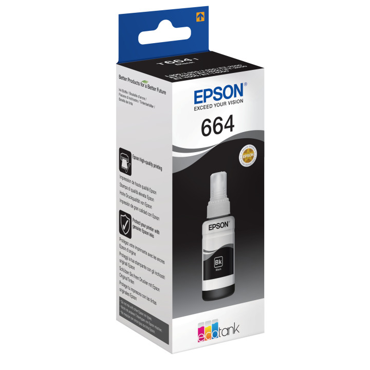 Epson 664 Bouteille d’encre noire EcoTank