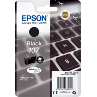 Epson Encre noire DURABrite Ultra Clavier 407L