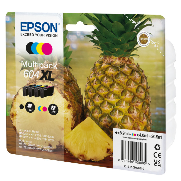 Epson Multipack 4-colours 604XL Ink
