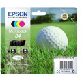 Epson Golf ball Encre DURABrite Ultra multipack 4 couleurs Balle de golf 34