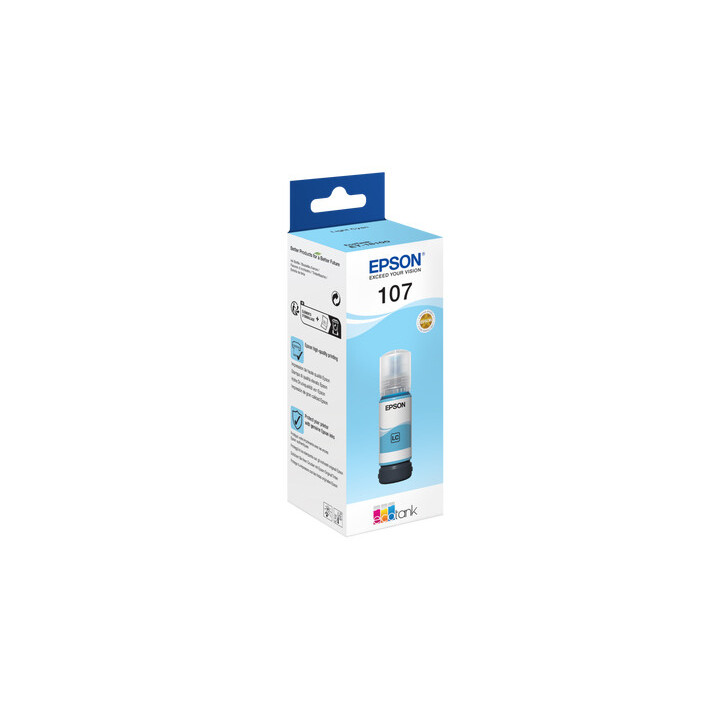 Epson 107 Bouteille d’encre cyan clair EcoTank