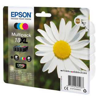 Epson Daisy Encre Claria Home multipack 4 couleurs Pâquerette 18XL