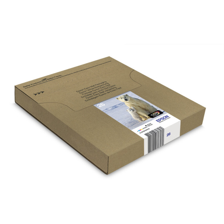 Epson Polar bear Encre EasyMail Claria Premium multipack 4 couleurs Ours Polaire 26