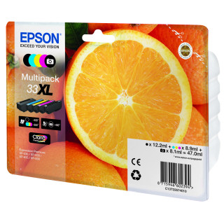 Epson Oranges Encre Claria Premium multipack 5 couleurs 33XL
