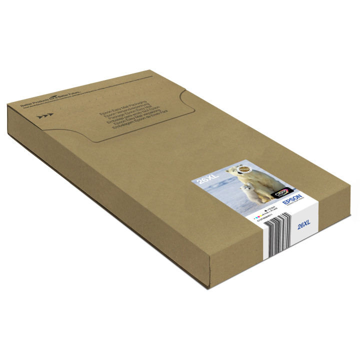 Epson Polar bear Encre EasyMail Claria Premium multipack 4 couleurs Ours Polaire 26XL