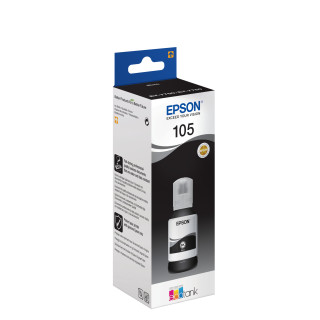 Epson 105 Bouteille d’encre pigmentaire noire EcoTank