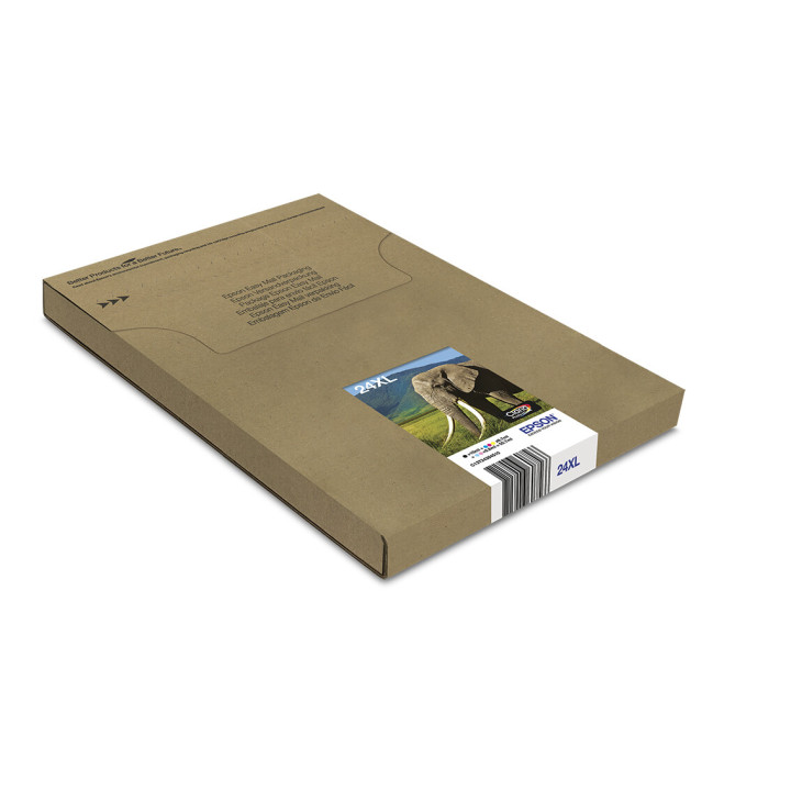 Epson Encre EasyMail Claria Photo HD multipack 6 couleurs Éléphant 24XL
