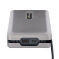 StarTech.com Adaptateur Multiport USB C - Station d'Accueil USB C avec Sortie Vidéo USB-C DP Alt Mode/4K HDMI 2.0/VGA - Hub/Do