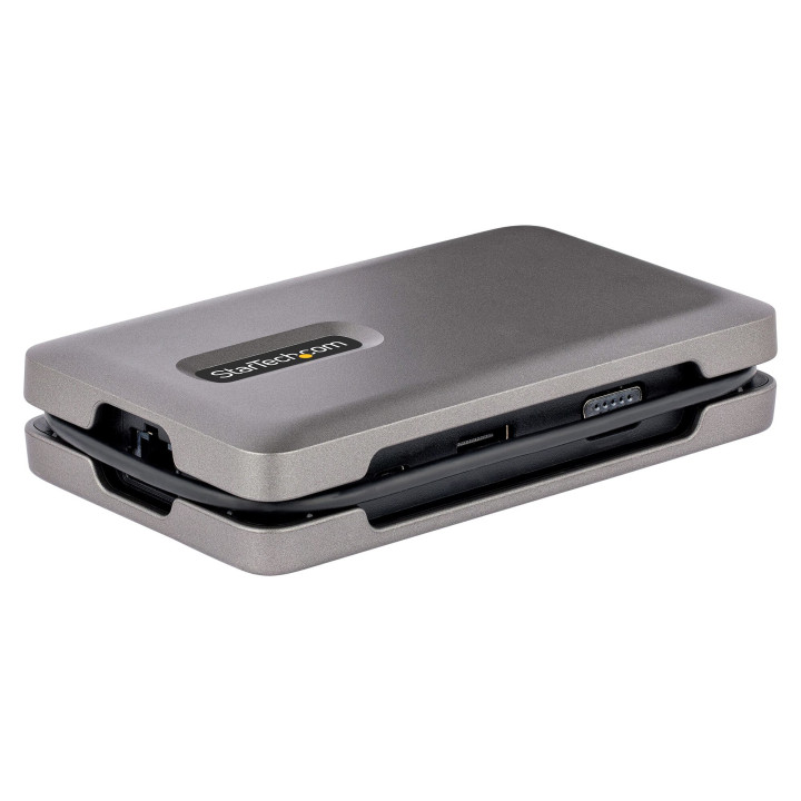 StarTech.com Adaptateur Multiport USB C - Station d'Accueil USB C avec Sortie Vidéo USB-C DP Alt Mode/4K HDMI 2.0/VGA - Hub/Do