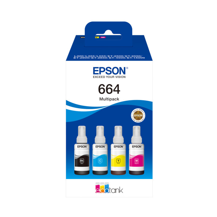 Epson 664 Multipack 4 couleurs EcoTank