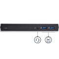StarTech.com Station d'Accueil USB 3.0 pour Deux Écrans avec Adaptateurs DVI vers VGA et HDMI, 5x USB 3.0 et Audio - Station d
