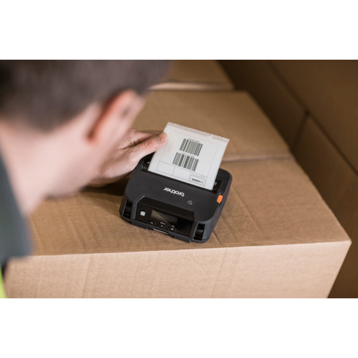 Brother RJ-4230B Imprimante avec un port infrarouge 203 x 203 DPI Avec fil &sans fil Thermique directe Imprimante mobile