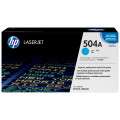 HP 504A toner LaserJet cyan authentique