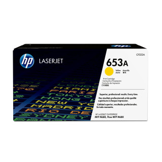 HP 653A toner jaune authentique LaserJet