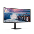 AOC V5 CU34V5C/BK écran plat de PC 86,4 cm (34") 3440 x 1440 pixels Wide Quad HD LED Noir